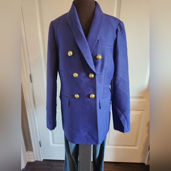 Gorgeous Wool and Silk J. Crew Women's Blazer Size 4 - Picture 2 of 13